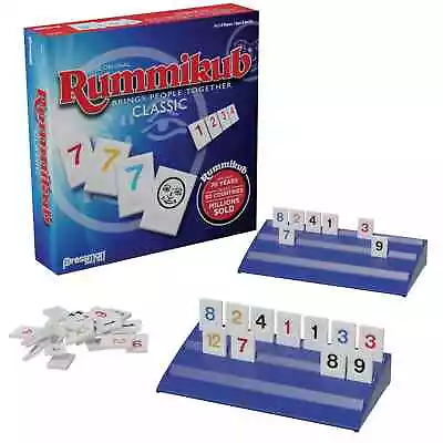 Rummikub Classic Edition - The Original Rummy Tile Game For Ages 8 And Up Gift • $22.97