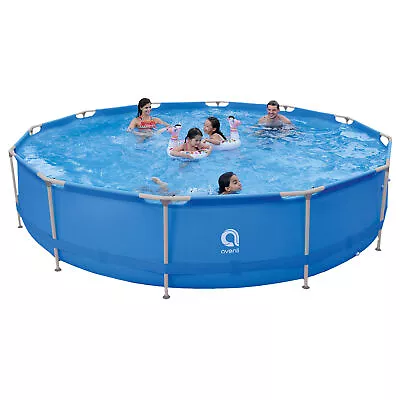JLeisure Avenli 15 Foot X 36 Inch Steel Frame LamTech Above Ground Swimming Pool • $213.99