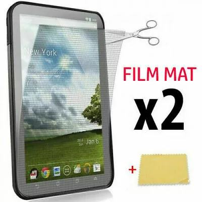 X2 Universal 7  Inch Screen Protector MAT Anti-Glare Tablet GPS • £8.21