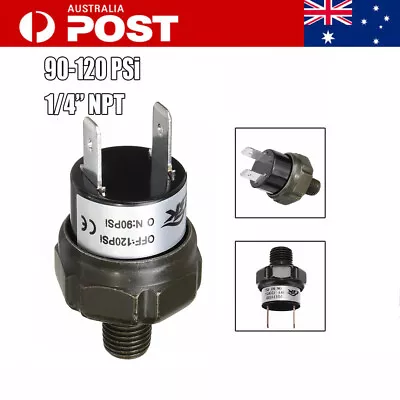 90-120PSI 1/4  NPT End Air Compressor Pressure Tank Control Switch Off Valve • $15.96