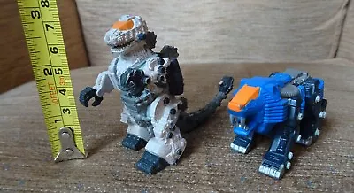 Tomy Vintage  1999 Zoids Figures Figurines X 2 Zoidzilla And Shield Liger • £15