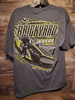 Mens 2016 Brickyard  Racing Invitational Shirt Mens Sz Large Indianapolis Motor • $14.99