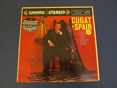 Xavier Cugat LP Record CUGAT IN SPAIN RCA Living Stereo LP 1959 • $4.99