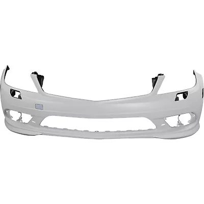 Bumper For 2008-2011 Mercedes-Benz C300 Front With AMG Pkg And H/L Washer Holes • $150.51