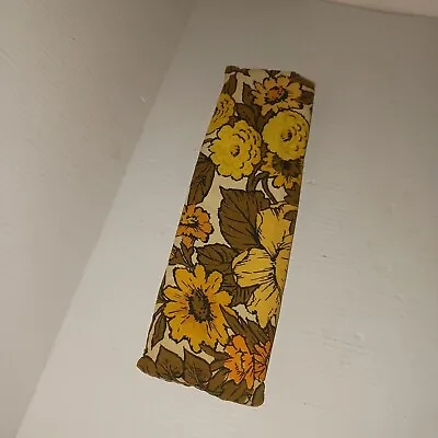 Vintage Knitting Needle Bag With Zip And Accessories 70s Floral MCM Craft  • $22.75