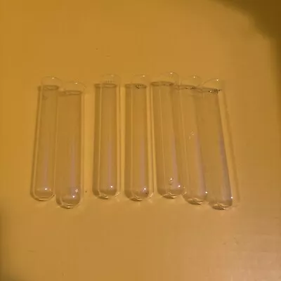 (7) Vintage Glass Pyrex Test Tubes 6” Long • $12.95