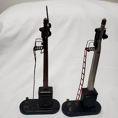 Lionel #153-3 O Scale Mainline Operating Semaphore Parts Untested Lot Of 2 • $25