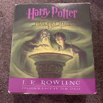 J.K. ROWLING • Harry Potter And The Half-Blood Prince ~ Audiobook CD 17 CD  Set • $9.50