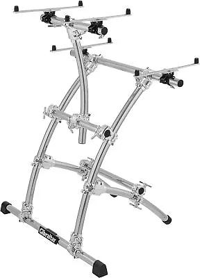 Gibraltar Portable Large 2-Tier Keyboard Stand 88-Key - Chrome • $730