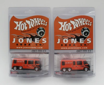 £48.48 • Buy Hot Wheels Jones Soda R.V. Set Of 2 Orange Model Cars (2003) NIB 