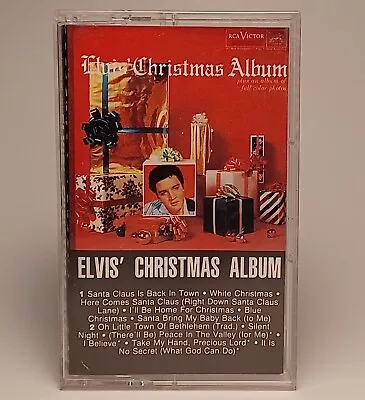 Elvis Presley Elvis’s Christmas Album Cassette RCA AFK1-5586 Reissue • $4