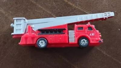 Funrise Miniature Fire Truck Boom Bucket Truck  Red  • $15