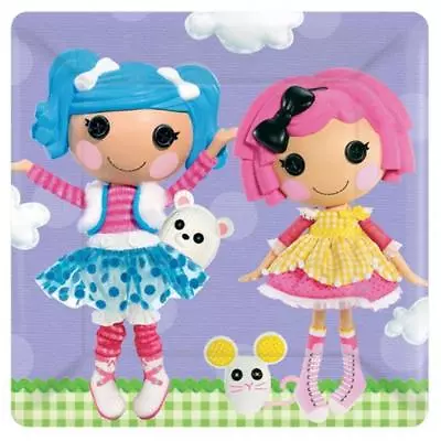 LaLaLoopsy Lunch Large Dinner Plates Birthday Party Supplies 8 Per Package New • $6.40