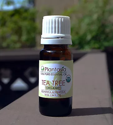 Tea Tree Organic Essential Oil 100% Pure Natural Therapeutic Australia Plantasia • $9.98