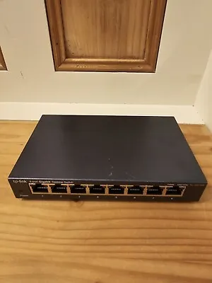 TP-LINK TL-SG108 8 Ports Wall-Mountable Gigabit Switch *NO MAINS PLUG* • £9.99