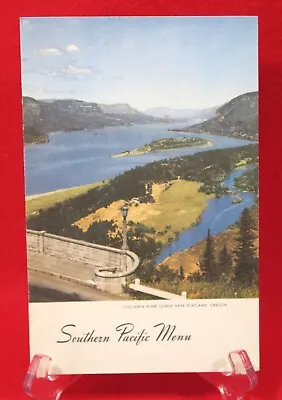 $25 • Buy Vintage Southern Pacific Transportation Passenger Train Dining Car Menu - 1940's