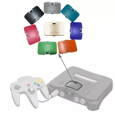 Gaming Expansion Pack Cover Durable Memory Card Slot Cover For N64 • $11.24