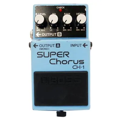 $79.99 • Buy Boss CH-1 SUPER Stereo Chorus Guitar Effects Pedal Used Japan F/S