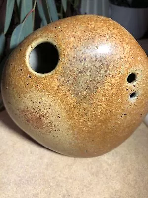 Tom McMillan Ceramic Rock Vase • $150