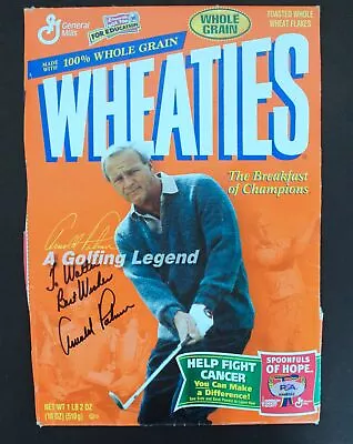 Arnold Palmer Signed Wheaties Box Cover Autograph PSA/DNA AN48162 • $99