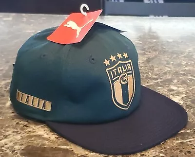 NEW W/Tags Puma Italia Team Hat Adult One Size Fits All (RARE Only One On Ebay) • $39.99