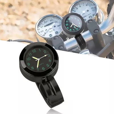 For Motorcycle ATV Clock Motorbike Handlebar Mount Waterproof Watch Accessories • $14.99
