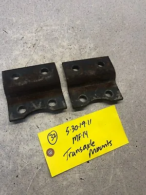 Massey Ferguson MF14 Tractor Mower Transaxle Mounting Brackets • $22.13