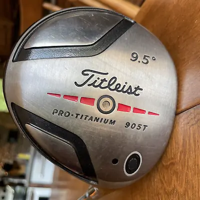 TITLEIST 905T Pro-Titanium 9.5* Driver RH Speeder Fujikura S-Flex Graphite Shaft • $33