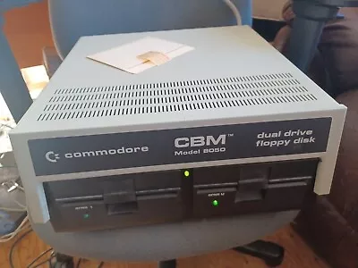 RARE Vintage Commodore 8050 Dual IEEE Floppy Drive - Working • $599