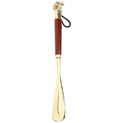  Zinc Alloy Child Long Handle Shoe Horn Home Shoehorn Portable • £18.39