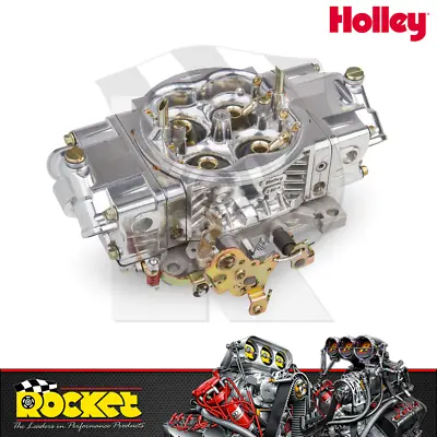 Holley 650CFM 4-Barrel Alloy Double Pumper Street HP Carburettor - HO0-82651SA • $1416