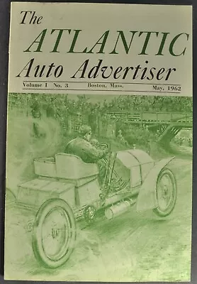 1962 Atlantic Auto Advertiser Magazine Model A Lincoln Excellent Original 62 • $8.95