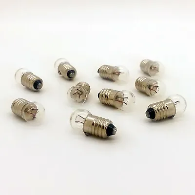 10 X Autolamps 101 6 Volt Screw Car Dashboard Instrument Panel Bulb 6v 0.6w MES • £4.99