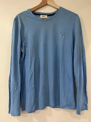 Versace Blue Long Sleeve Shirt - SIZE M • $35