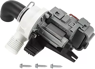 Washer Water Drain Pump Whirlpool Cabrio WTW6600SW Maytag Bravos Quiet Serie 300 • $47.54