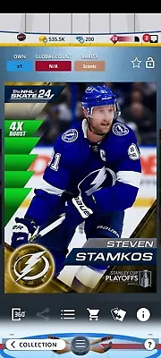 Topps Skate 24 - Steven Stamkos Playoff Base Iconic DIGITAL • $2.49