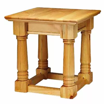 End Tables Natural Unfinished Pine Mission End Table 23 H Renovators Supply • $315.99