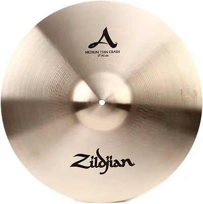 Zildjian 17  A Zildjian Medium-thin Crash Cymbal Superb Crash • $539