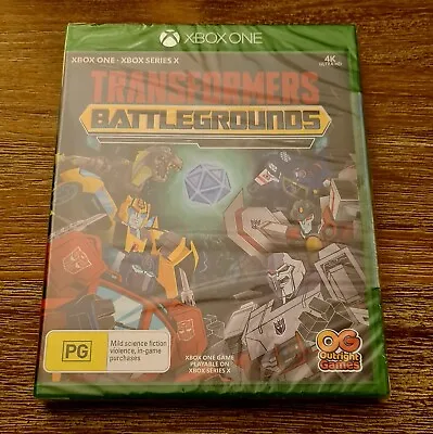 $30 • Buy Transformers: Battlegrounds (pal) • Microsoft Xbox One / Series X • New + Sealed