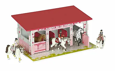 £39.99 • Buy Papo 60105 Trendy Horses Boxes MDF Stable Toy Horse Building Barn *no Figures
