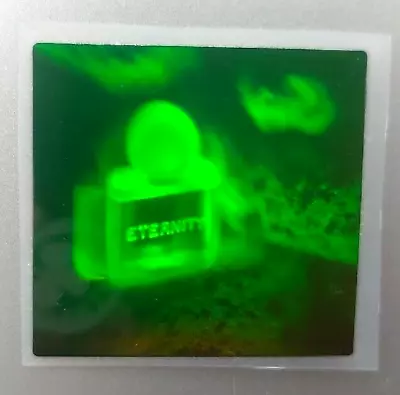 VTG Polaroid 3-D 90's Holograms Prototypes - ETERNITY PERFUME 2x2.25  • $6.99