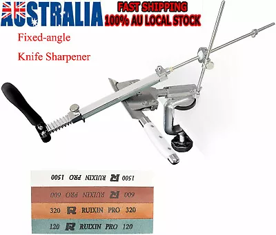 $39.99 • Buy Professional Kitchen Sharpening System Fix-angle Knife Sharpener With 4 Stones
