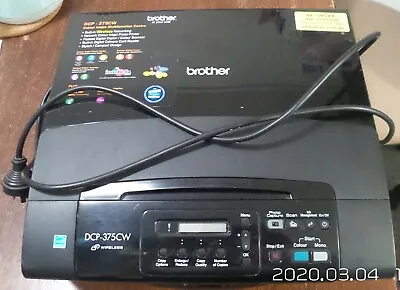 $65 • Buy Brother DCP-375CW WiFi Printer With Build-in Scanner