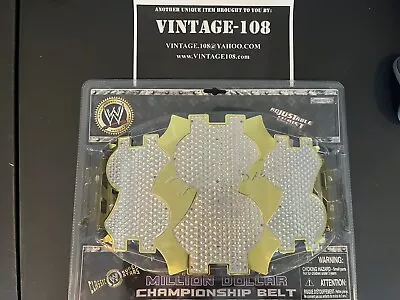 WWE Jakks Wrestling Ted Dibiase's Million Dollar Championship Belt RARE SIGNED! • $199.95