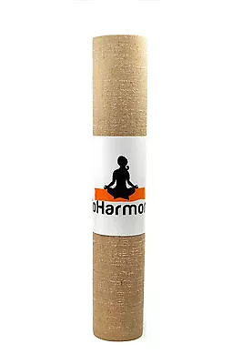 YoHarmony Eco Friendly Jute Yoga Mat Pilates Mat Exercise Mat • $22.98