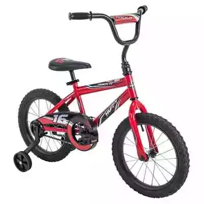 Kids 16 In. With Training Wheels Bike For Boy Ages 4 And Up Child Red • $89.99