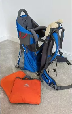 Blue VAUDE Jolly Comfort 1 - Baby / Child Backpack And Carrier Rucksack Hiking  • £45