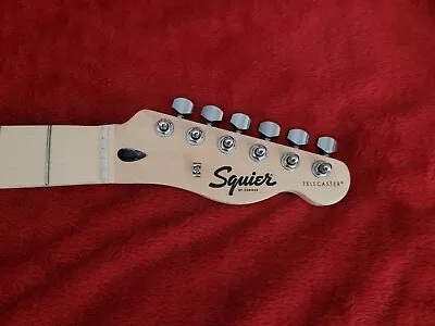 Squier By Fender Telecaster Tele Electric Guitar Neck Maple Fretboard 21 Frets • $76.49