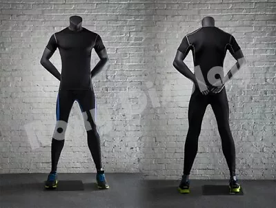 Male Mannequin Eye Catching Male Headless Mannequin Athletic Style #MZ-NI-1 • $319