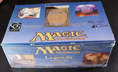 Legends Opened Booster Box Empty MTG Magic: The Gathering Card • $0.01